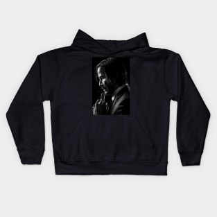 John Wick 4 Black + White Kids Hoodie